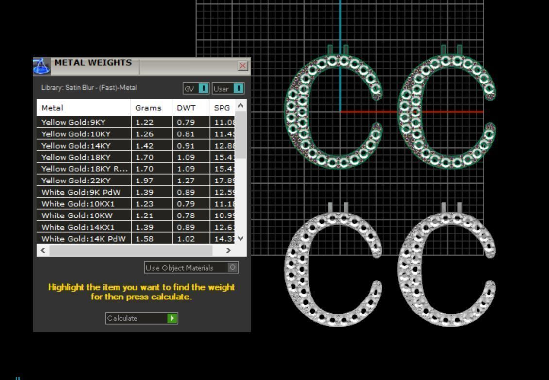 Alphabet letter Pendant  JUST STL 3D model_15