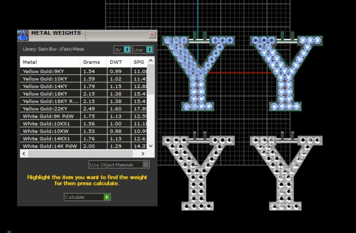 Alphabet letter Pendant  JUST STL 3D model_36