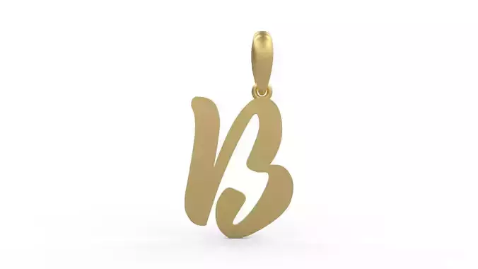 Initial Letters Pendant Beabella B