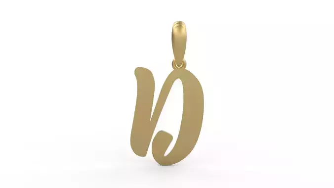 Initial Letters Pendant Beabella D
