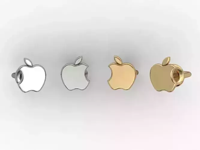 apple earrings