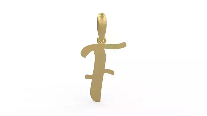 Initial Letters Pendant Beabella F