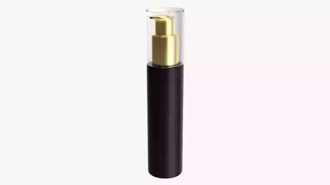 Cosmetics bottle mockup 06 3D model