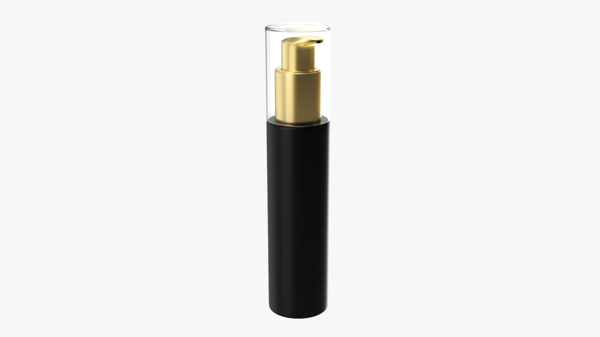 Cosmetics bottle mockup 06 3D model_1