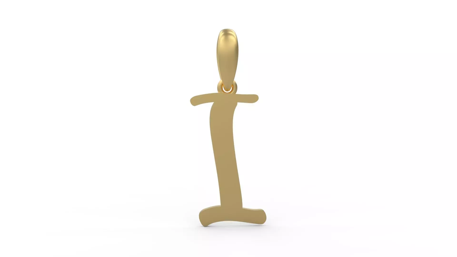 Initial Letters Pendant Beabella I 3D print model_0