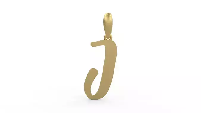 Initial Letters Pendant Beabella J
