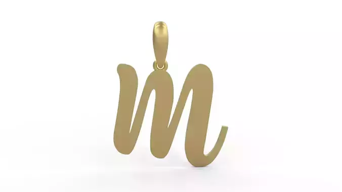 Initial Letters Pendant Beabella M