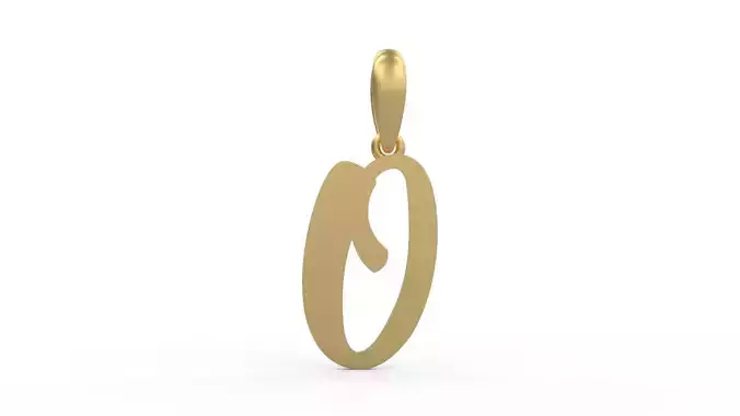 Initial Letters Pendant Beabella O