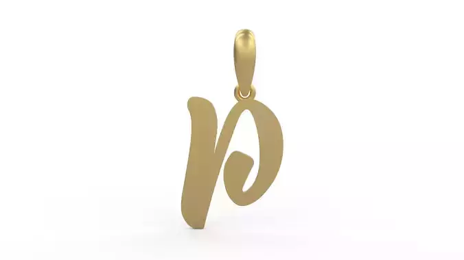Initial Letters Pendant Beabella P