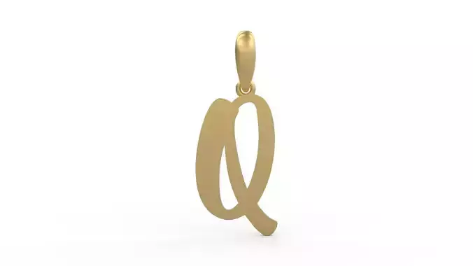 Initial Letters Pendant Beabella O