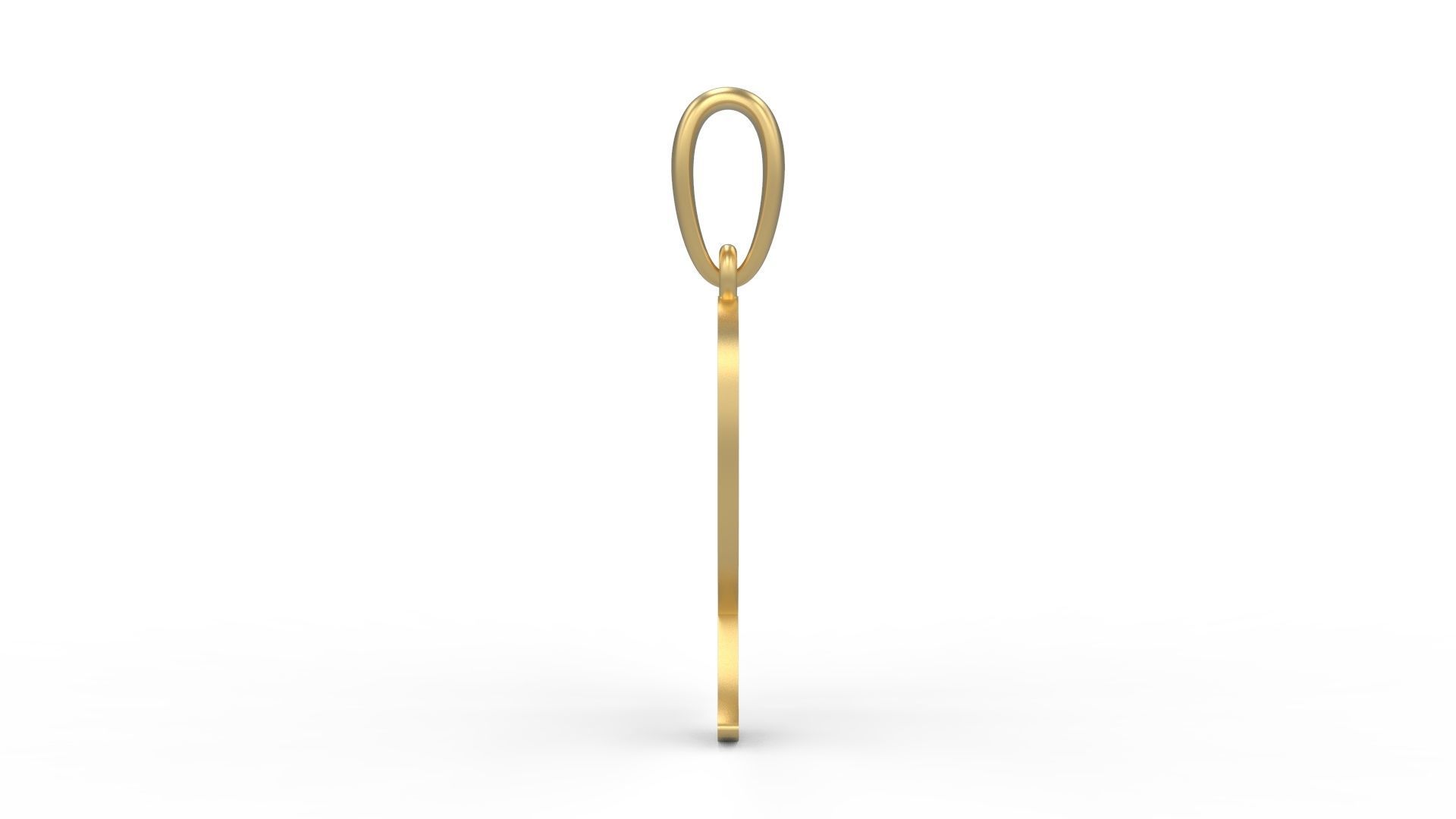 Initial Letters Pendant Beabella R 3D print model_2