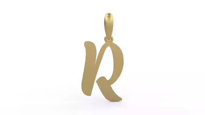 Initial Letters Pendant Beabella R