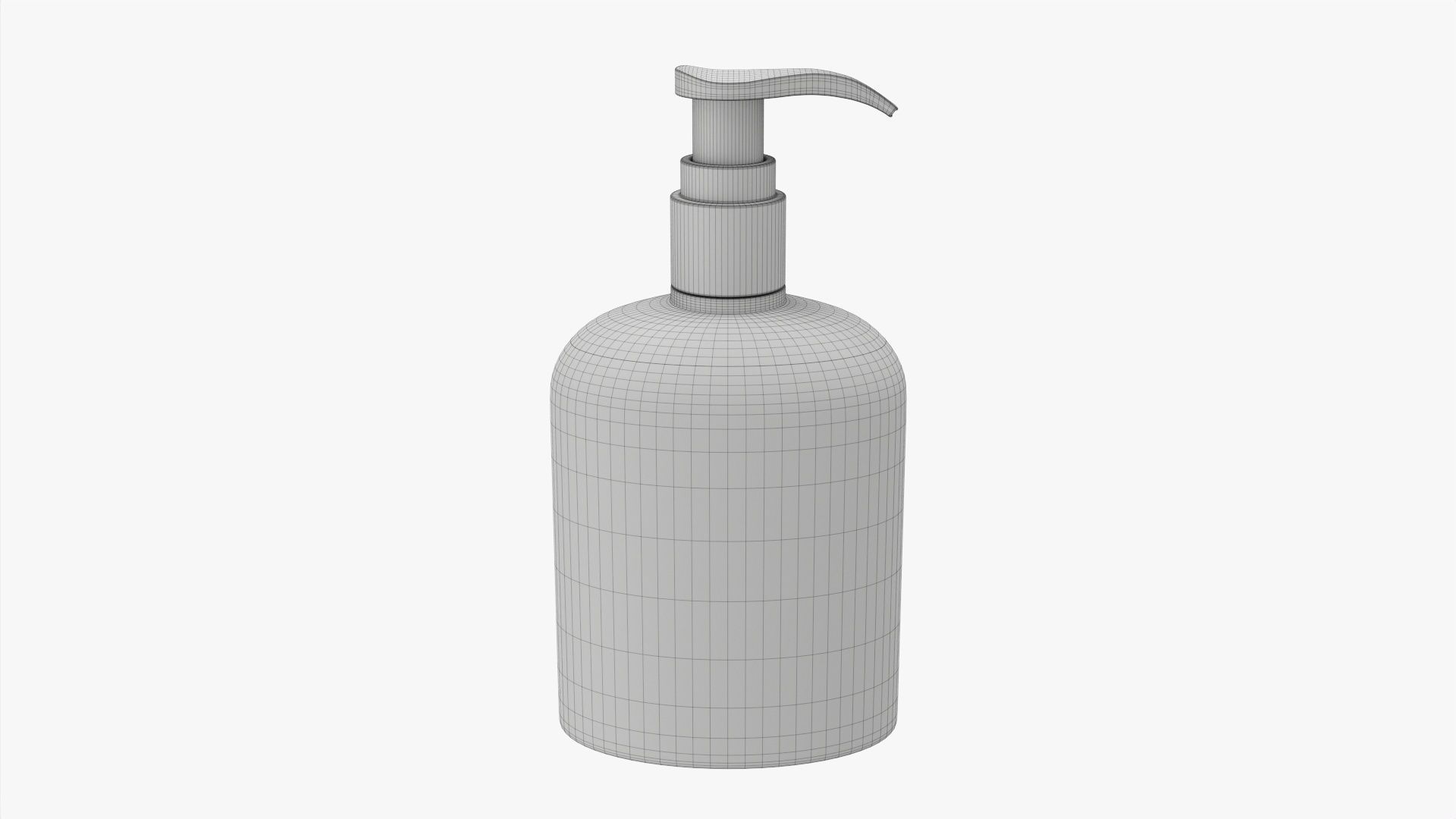 Cosmetics bottle mockup 08 3D model_5