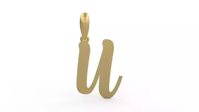 Initial Letters Pendant Beabella U
