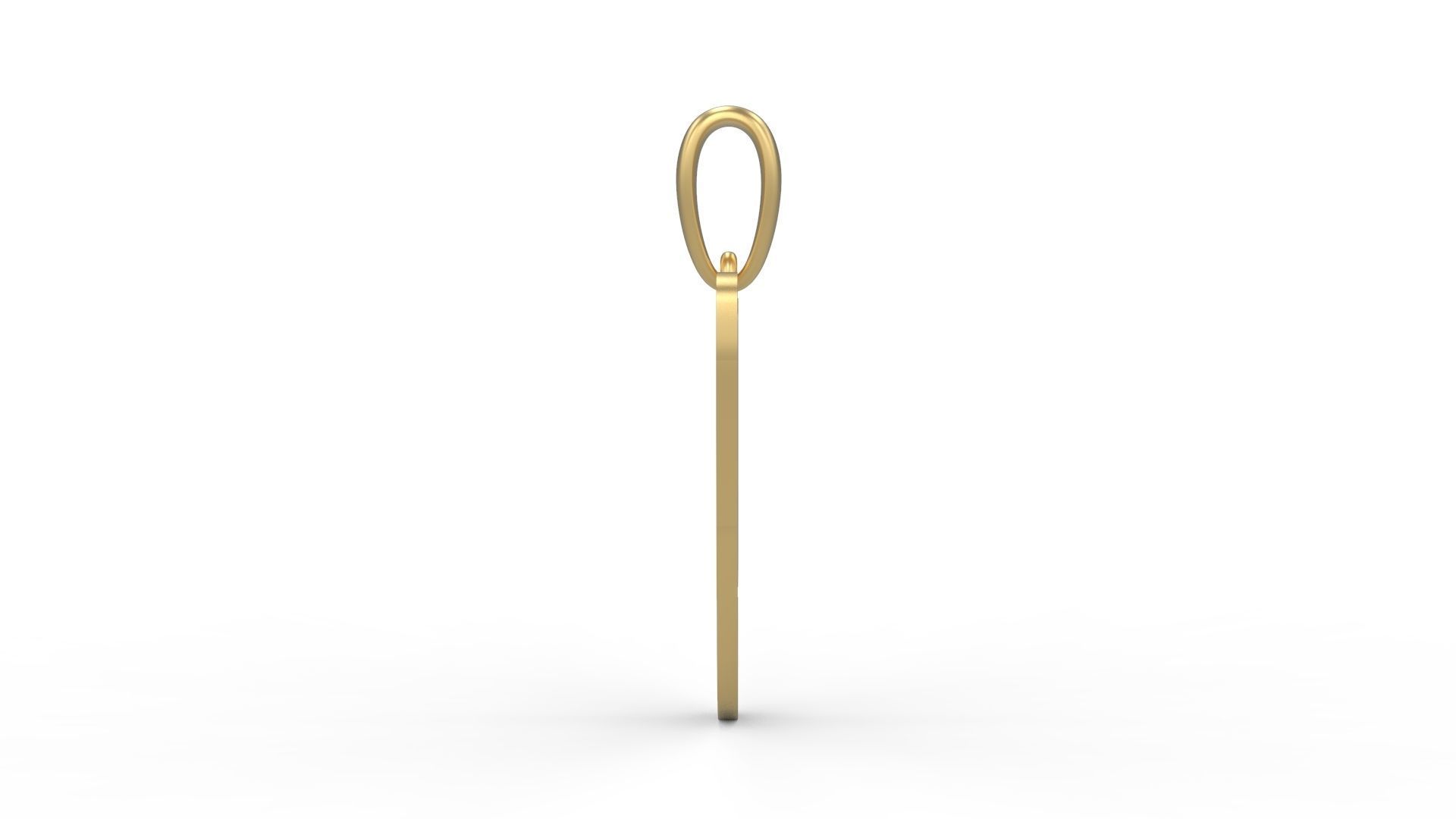 Initial Letters Pendant Beabella Y 3D print model_2