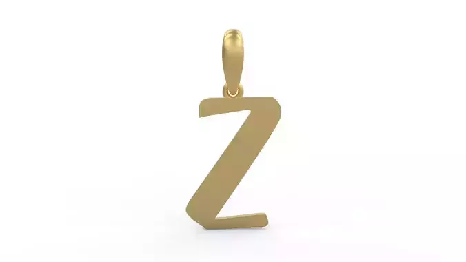Initial Letters Pendant Beabella Z