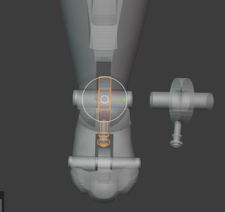 Articulated Bear Doll 3D print model_17