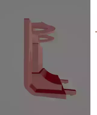 SharpGF777 SharpGF777Z Battery tray cover Replacement 3D print model