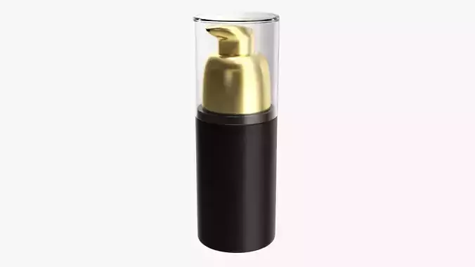 Cosmetics bottle mockup 10 3D model