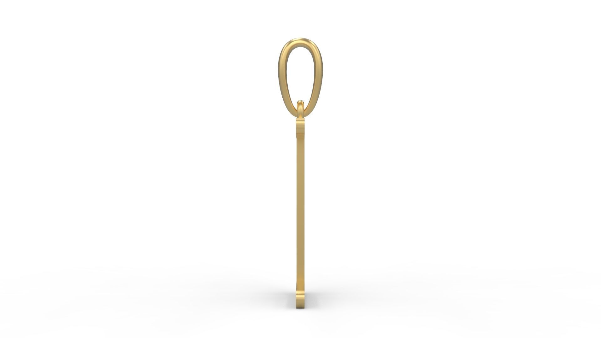 Initial Letters Pendant tuman holiday C 3D print model_2