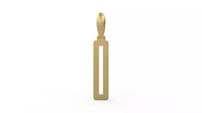 Initial Letters Pendant tuman holiday I