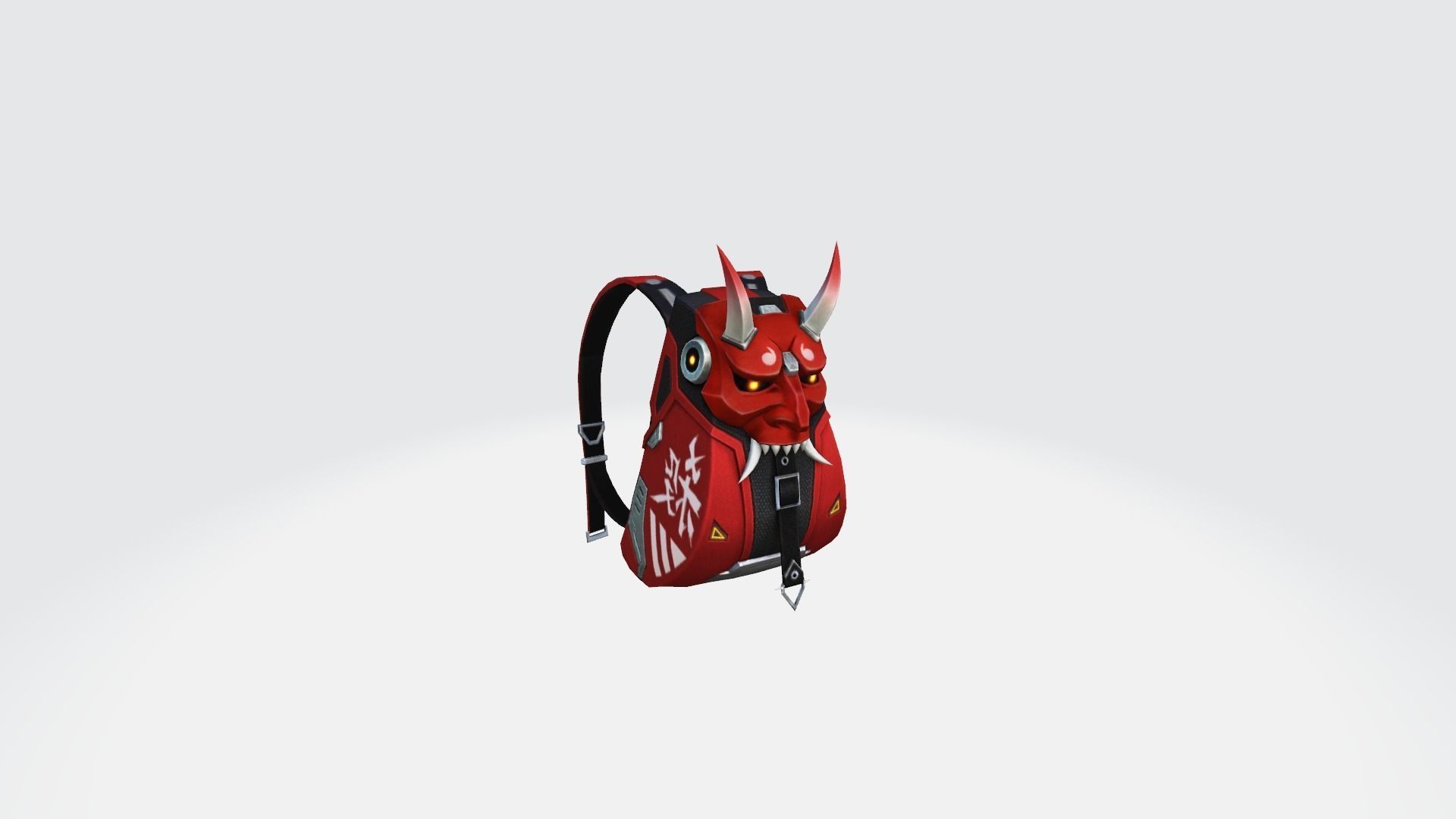 bag 3x Angeldevil Backpack 3D model_7