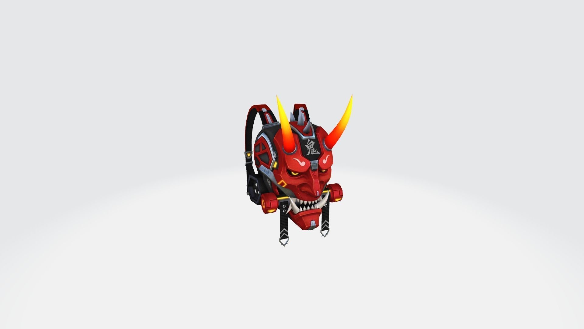 bag 3x Angeldevil Backpack 3D model_8