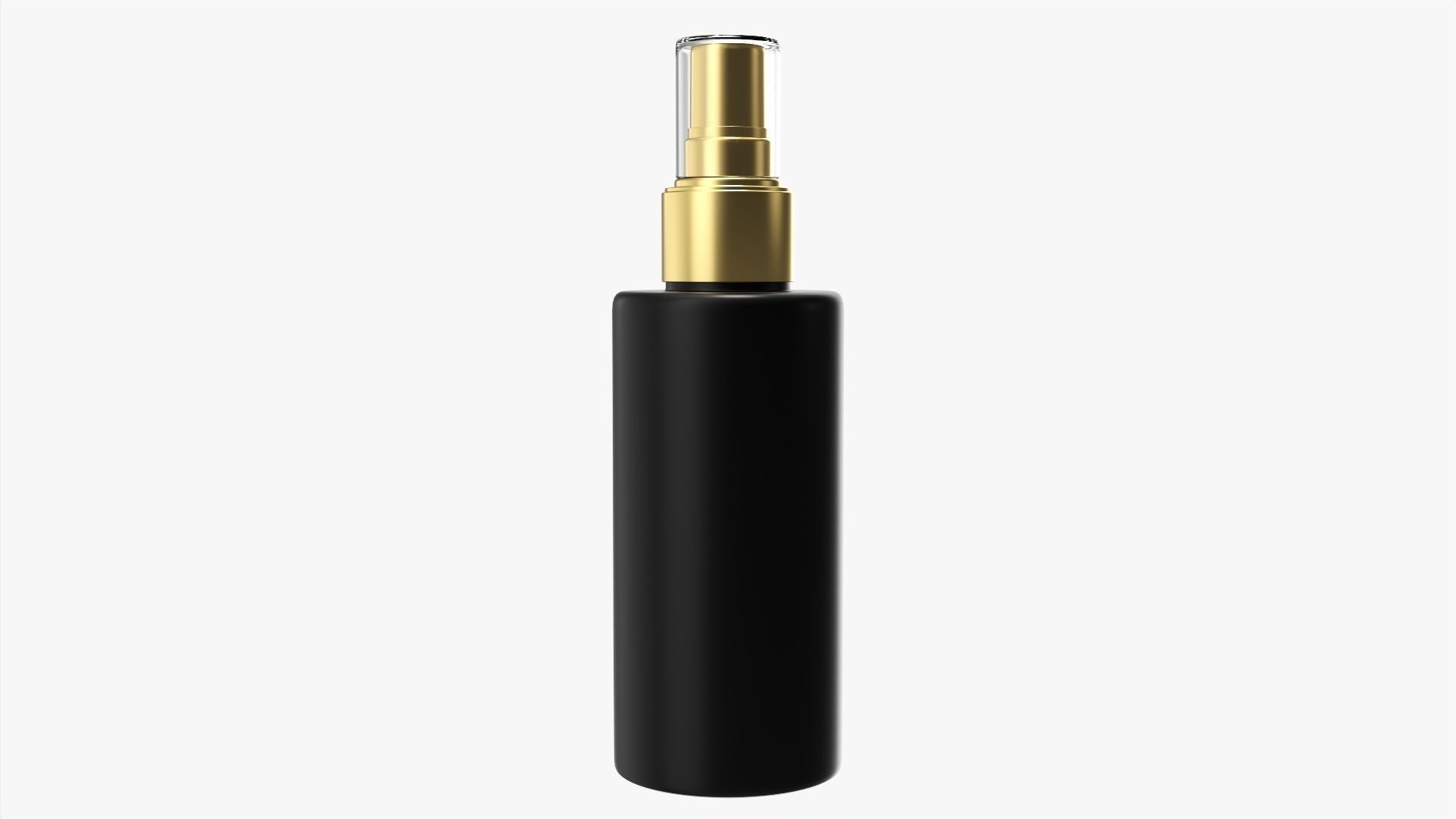 Cosmetics bottle mockup 12 3D model_1