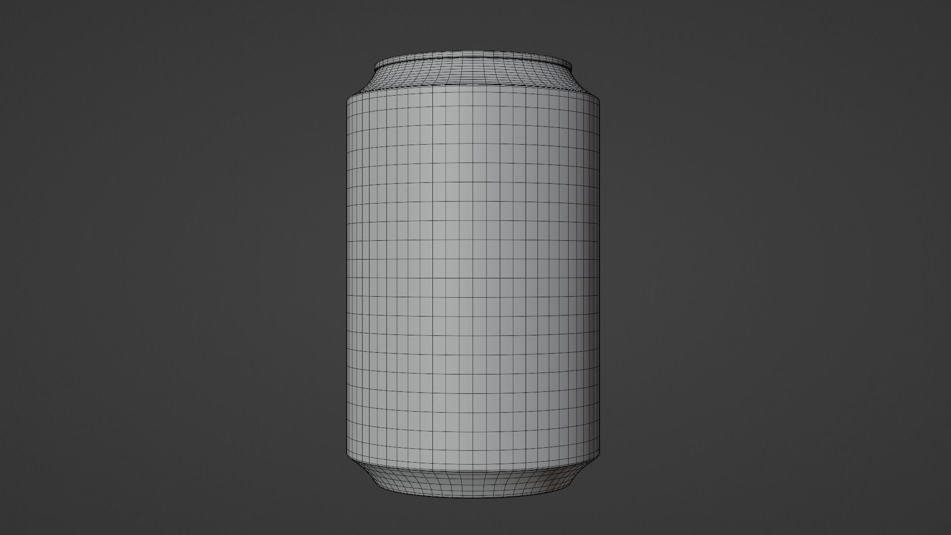 Aluminum Soda Can 3D model_5