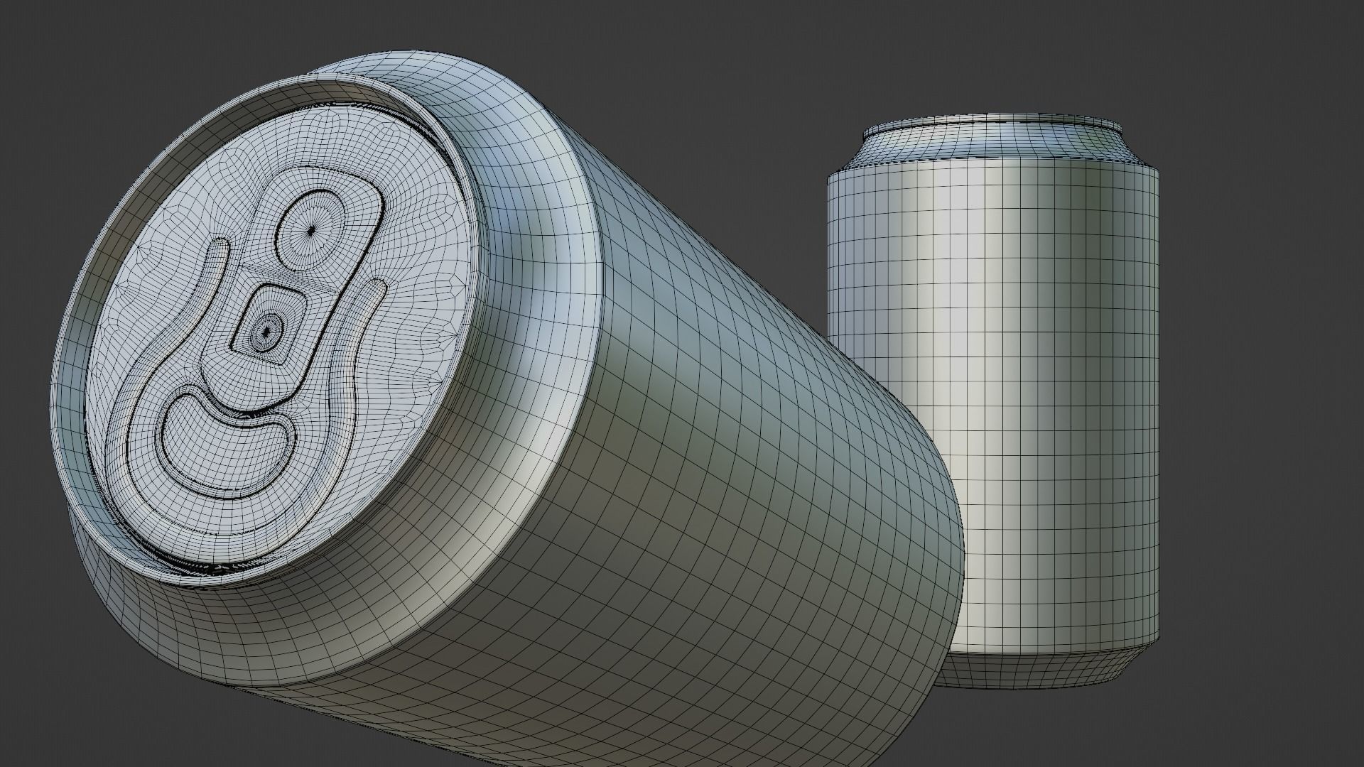 Aluminum Soda Can 3D model_9