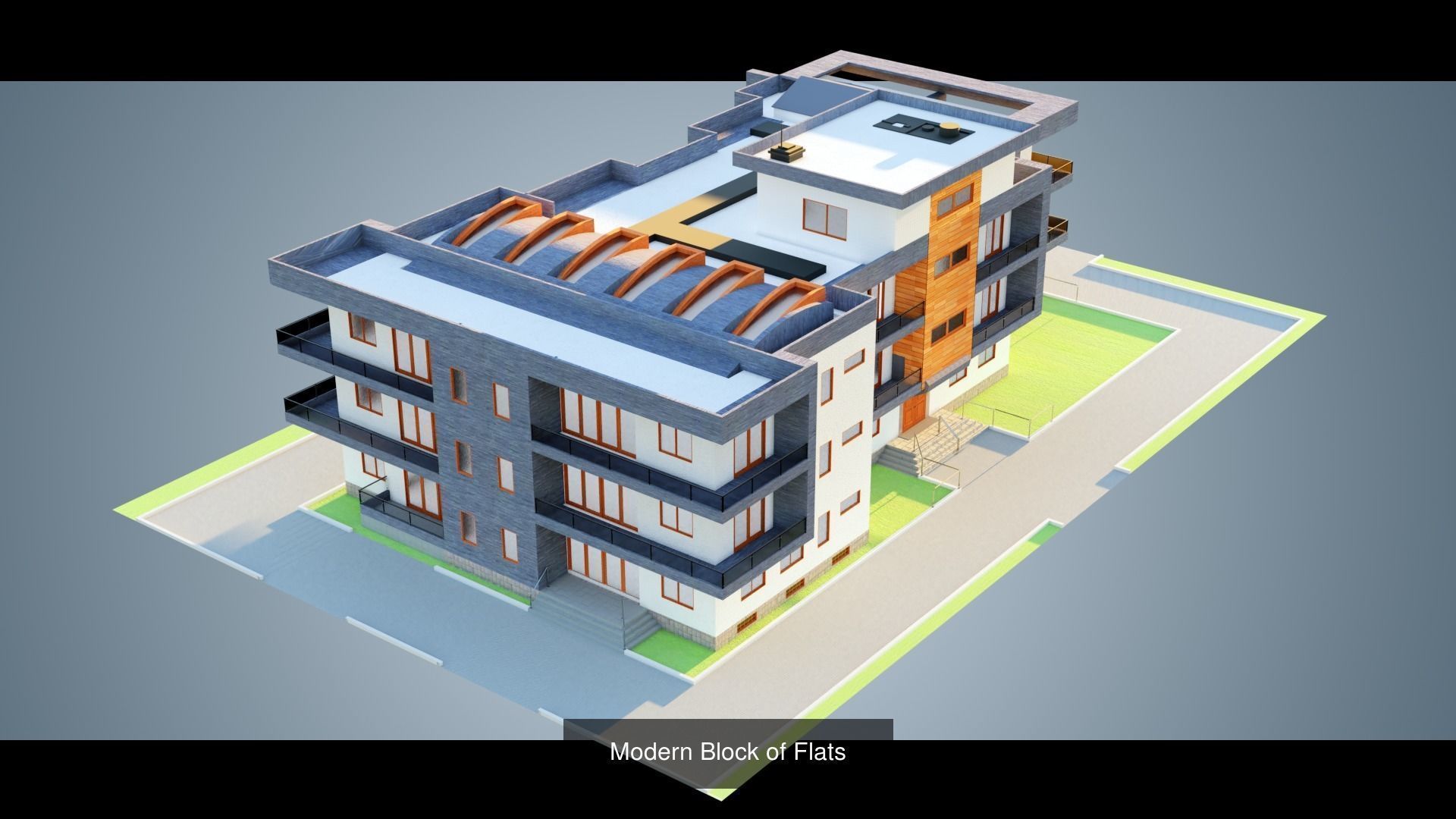 Modern Block of Flats Collection _1