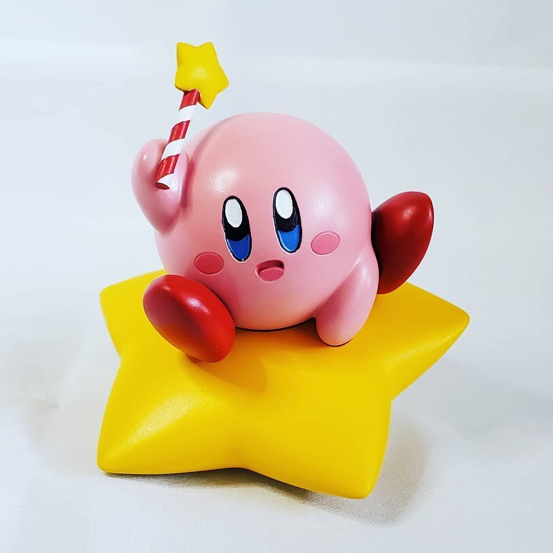 KIRBY STAR RIDER - 3D PRINTABLE STATUE 3D print model_1