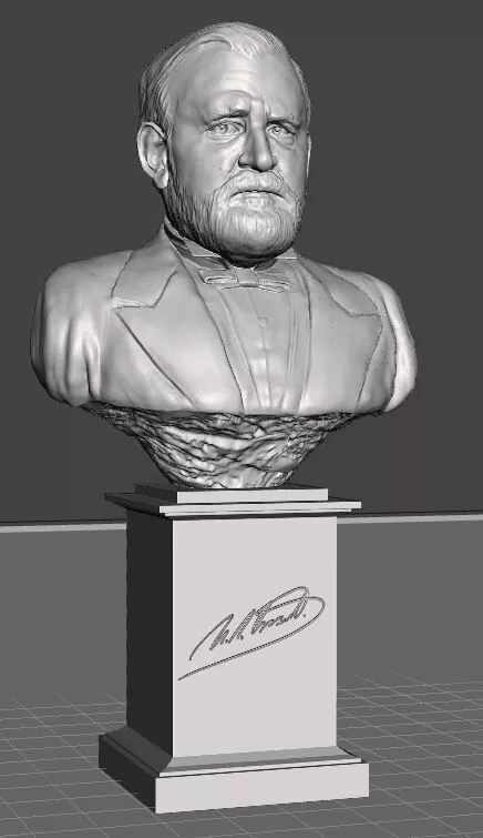 President Ulysses S Grant 3D print model