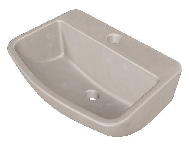 Fabulous Wash Basin Low-poly 3D model_1