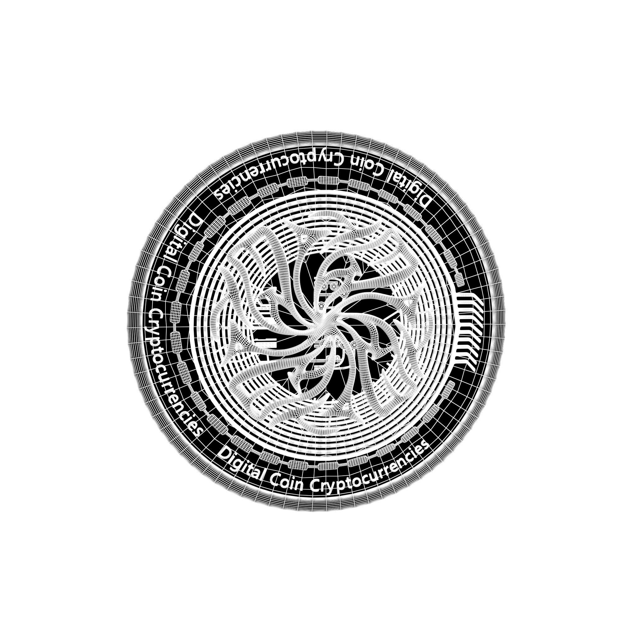 Ekta Coin v2 001 3D model_7