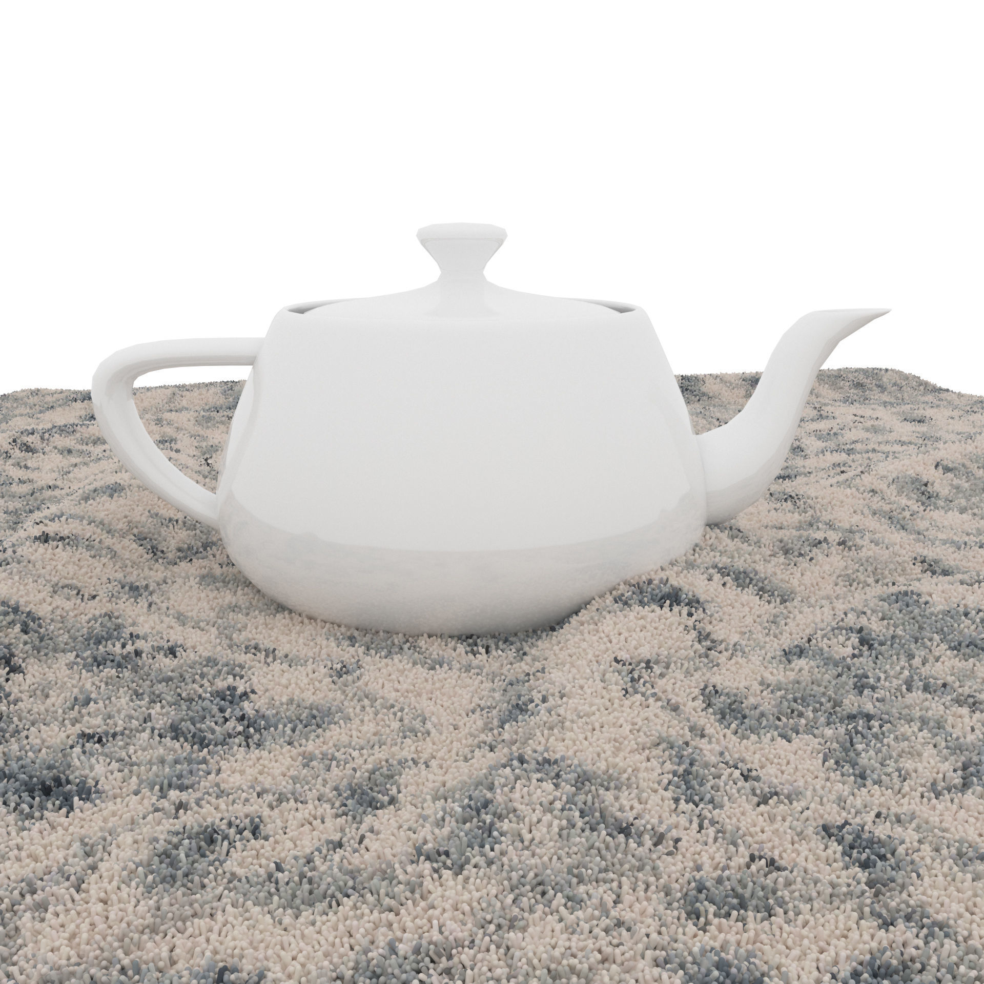 Rugs No 542 Low-poly 3D model_8