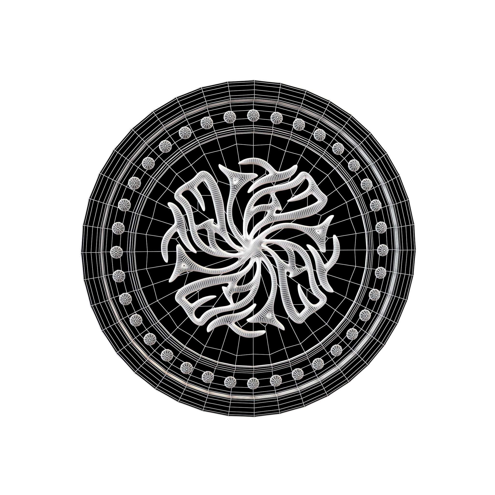 Ekta Coin v3 001 Low-poly 3D model_4