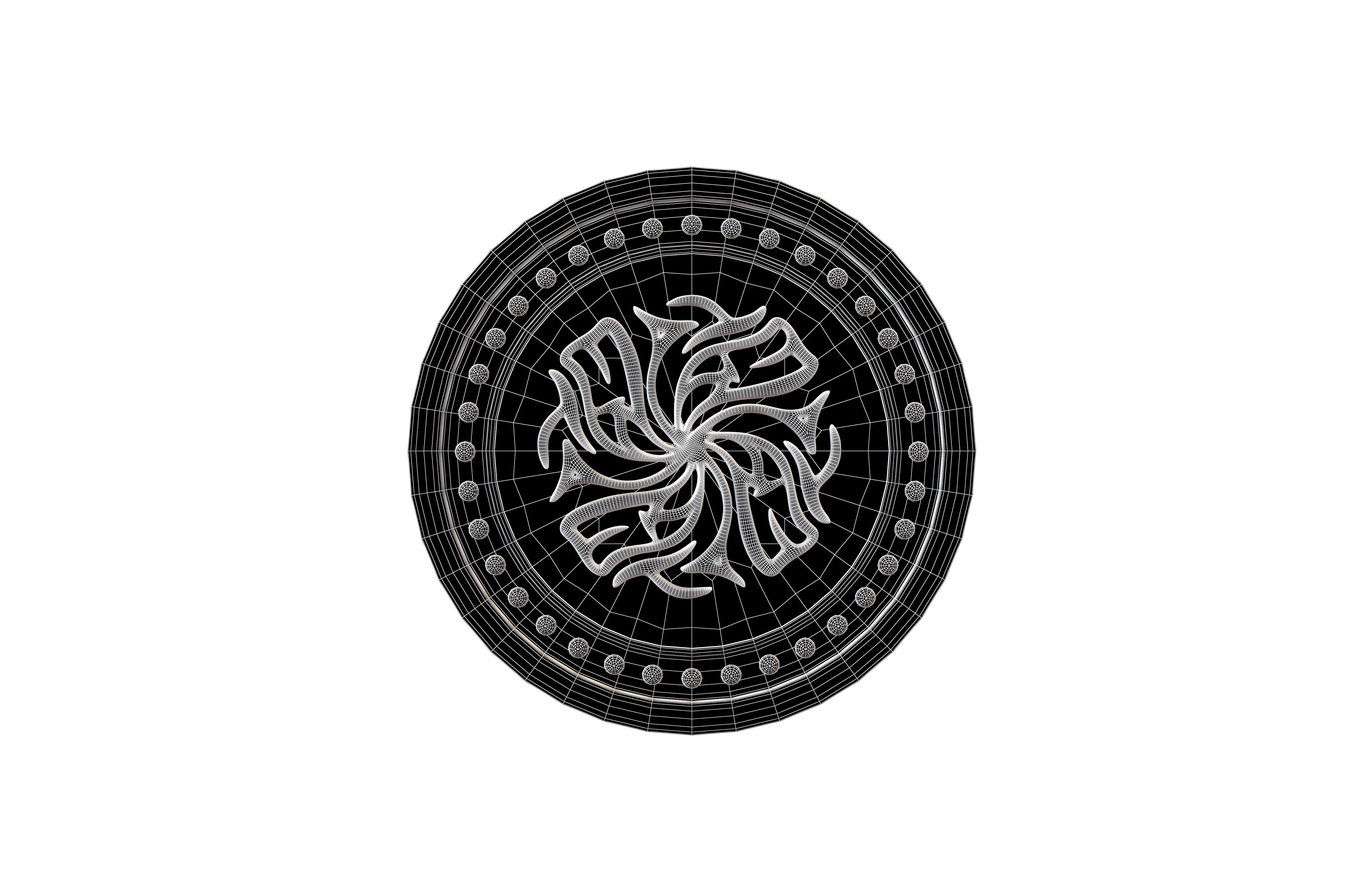 Ekta Coin v3 001 Low-poly 3D model_6