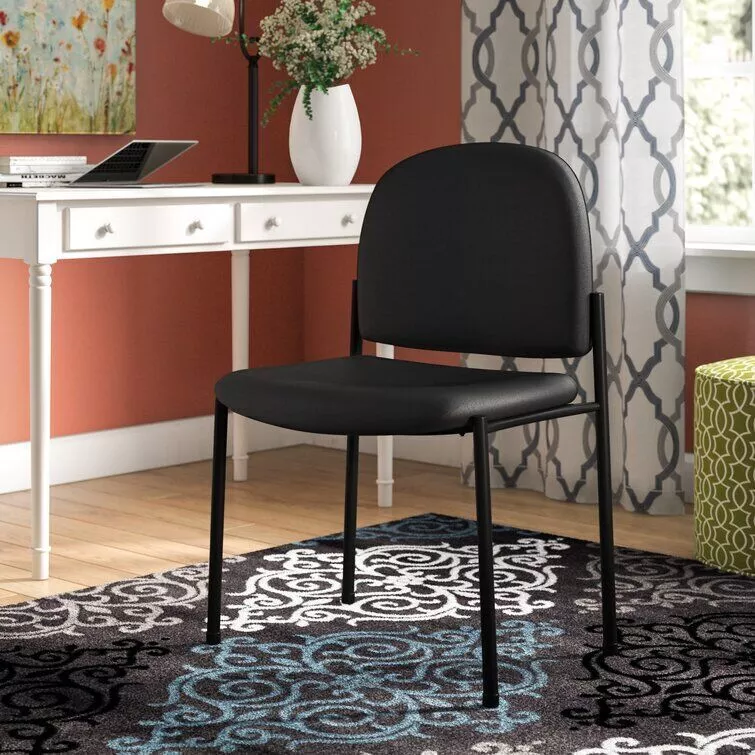 Bentonville Stackable Polyester Seat Waiting Room Chair 3D model