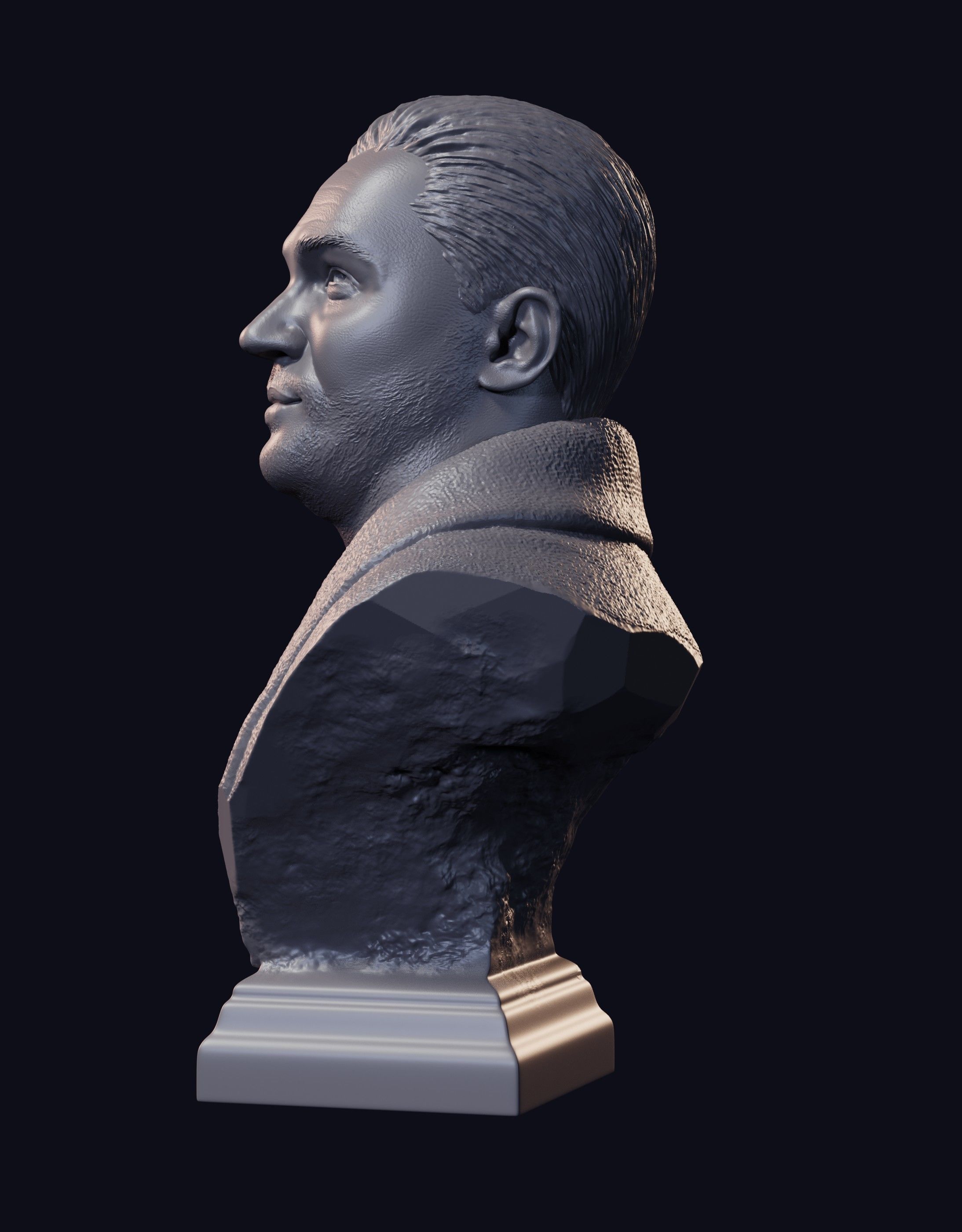 Tom Hardy bust 1 3D model 3D printable | CGTrader