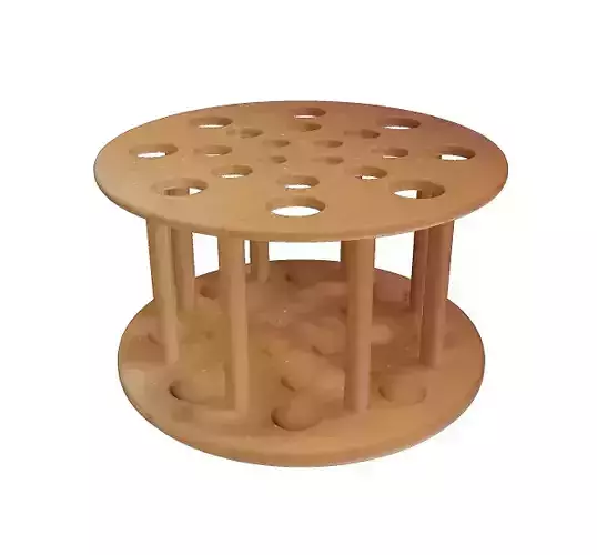 Wooden Test Tube Rack