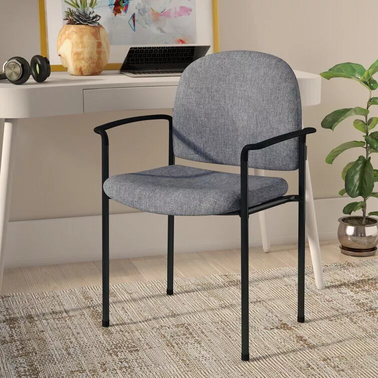 WP Bentonville Stackable Polyester Seat Waiting Room Chair 3D model