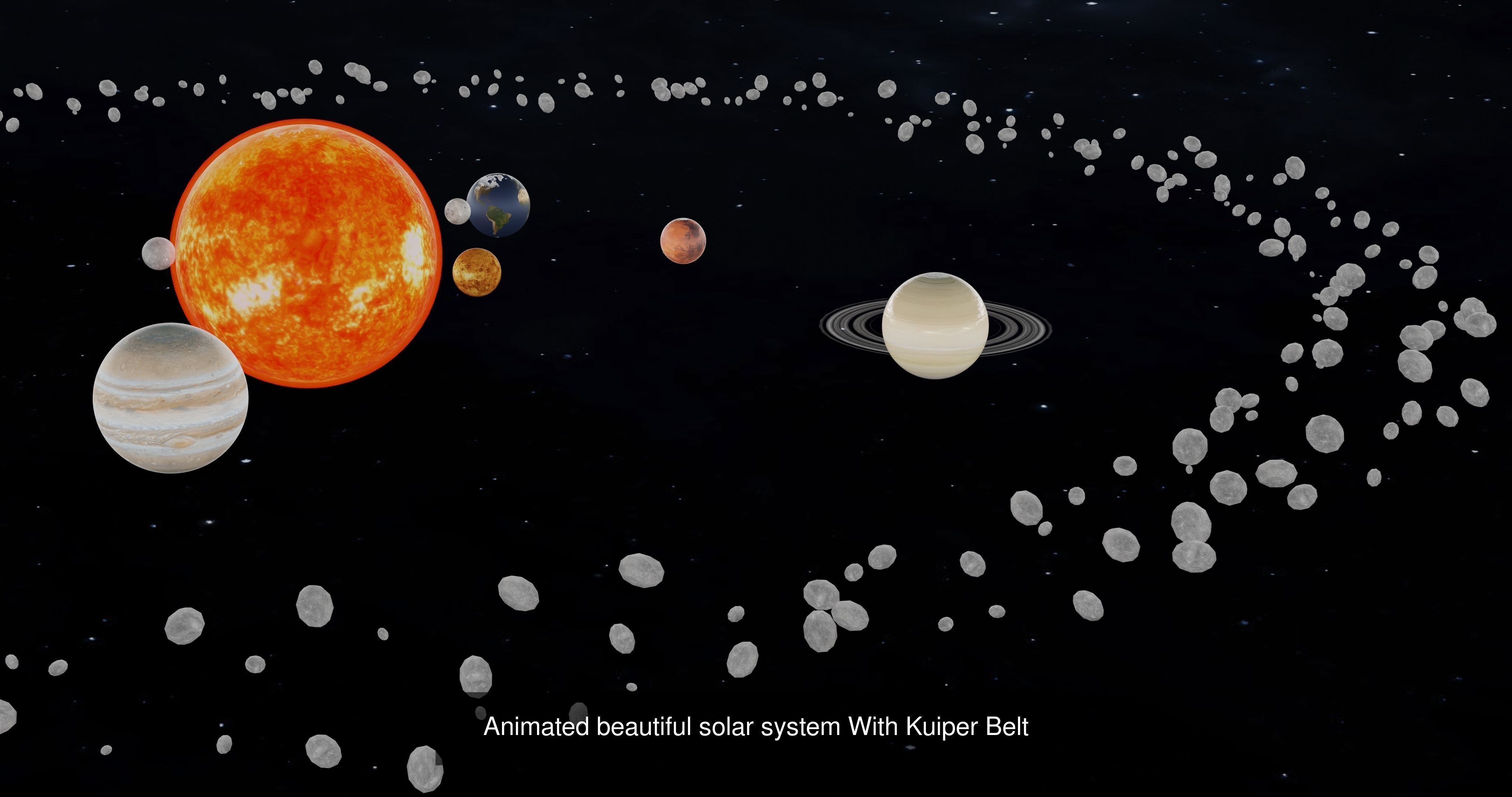 ANIMATED PLANETS AND SOLAR SYSTEMS 3D Model Collection_14