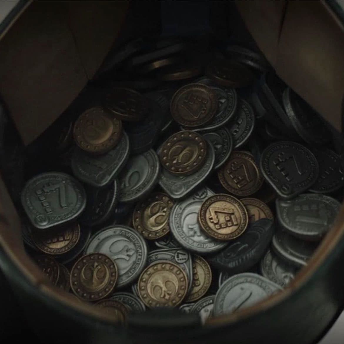 Book Of Boba Fett Credits or Credit Coins from star wars 3D print model_1