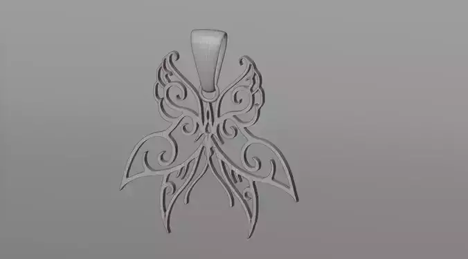 Pendant 4 with wings