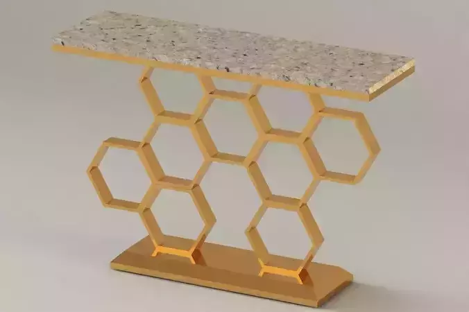 Console-1008 beehive console table