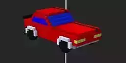Mazda car Low-poly 3D model