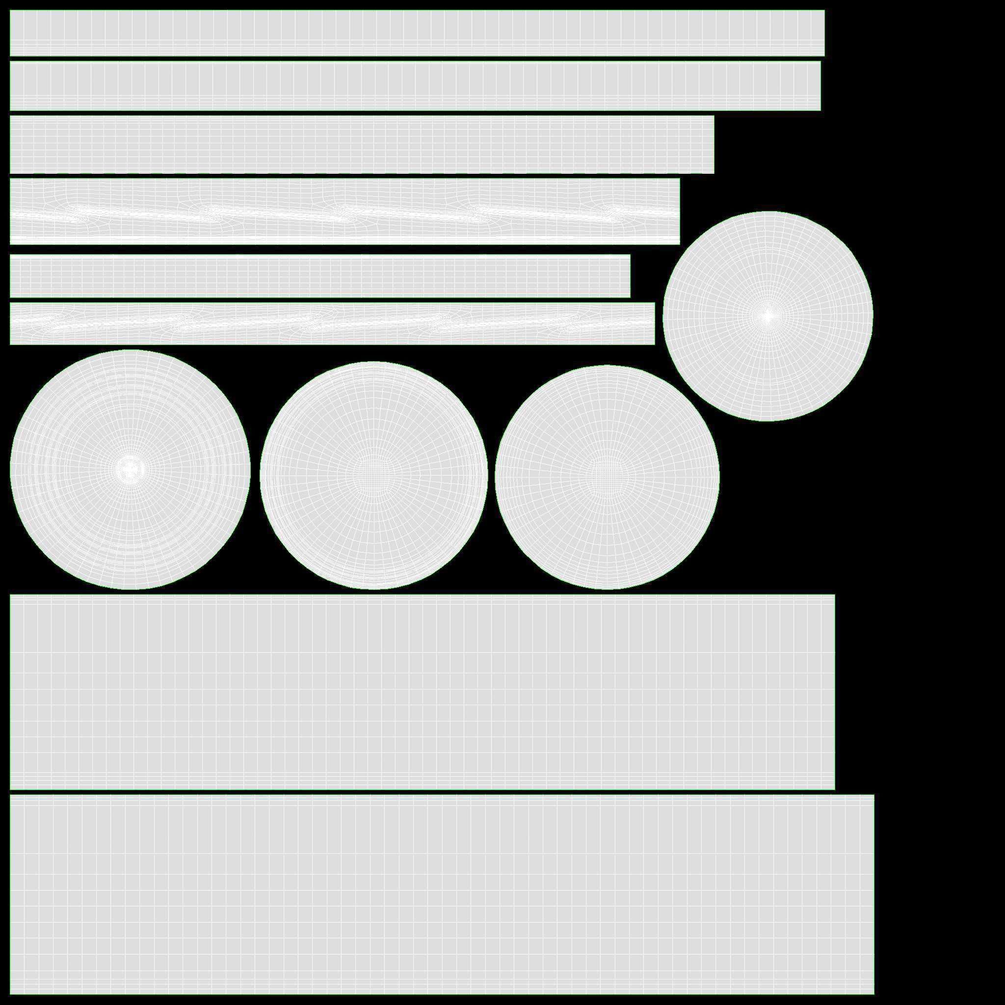 Cosmetics jar mockup 01 3D model_7