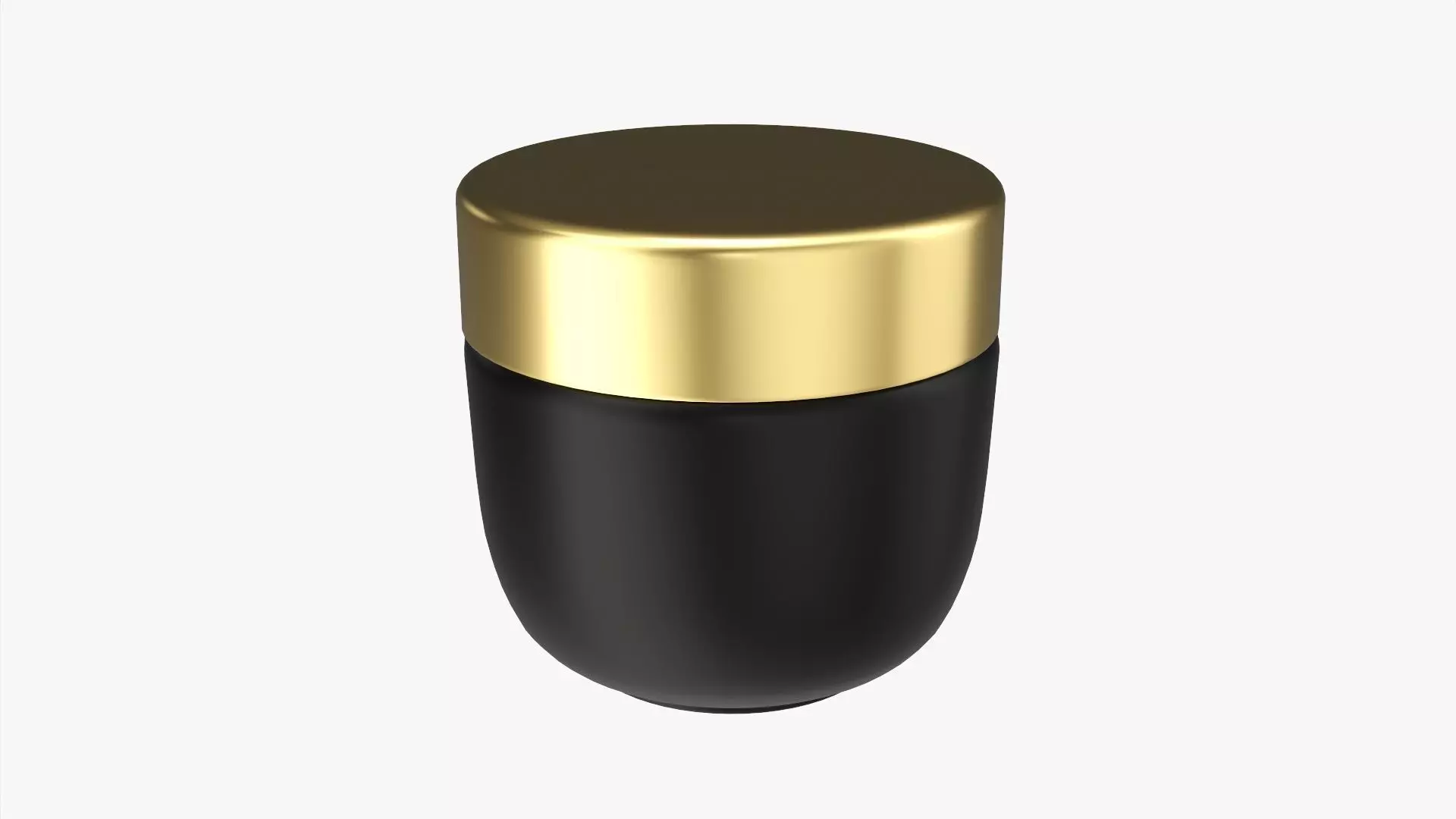 Cosmetics jar mockup 02 3D model_0