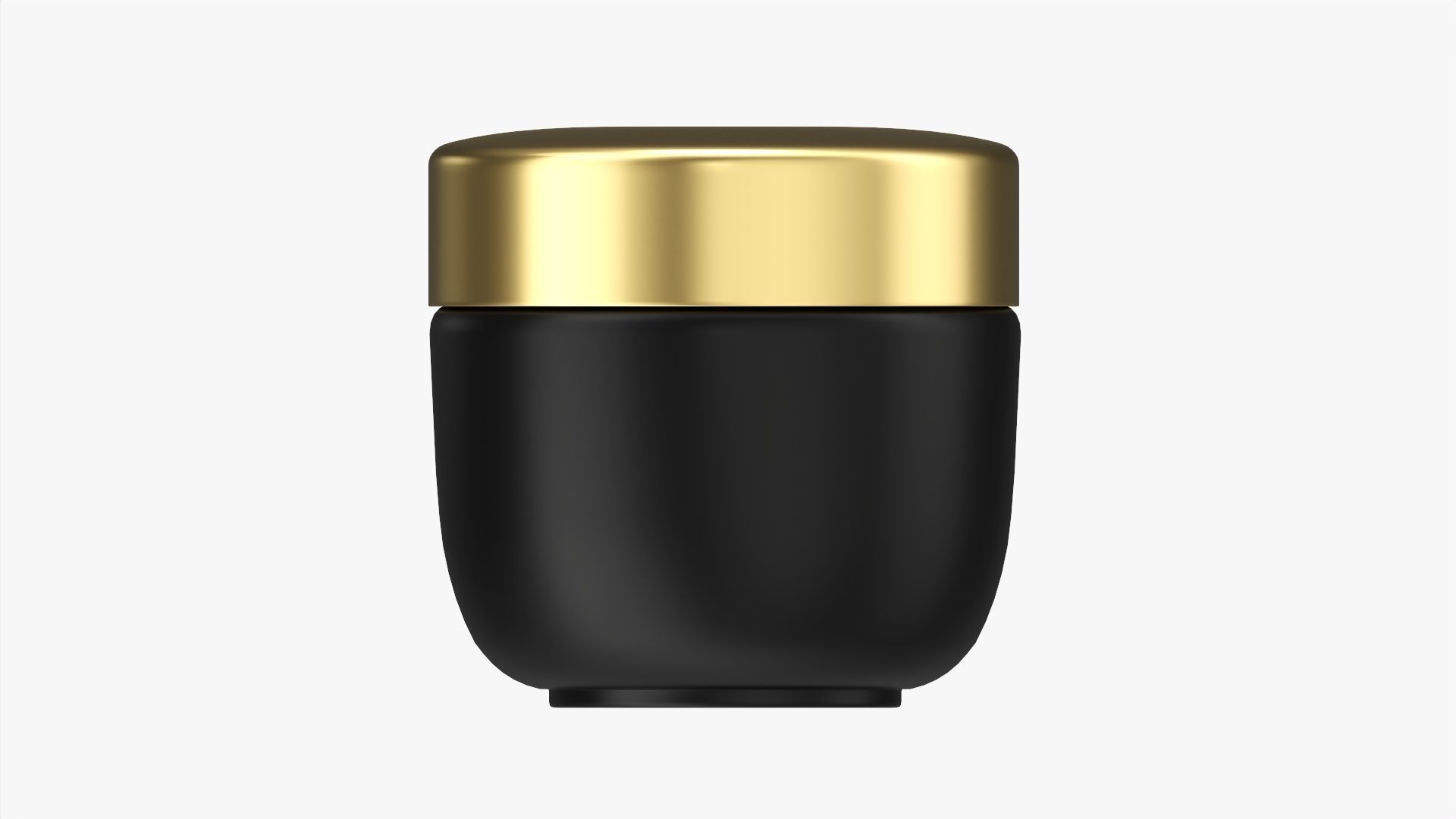 Cosmetics jar mockup 02 3D model_3